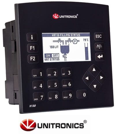 Programmable logic controller- Vision130 with integrated HMI